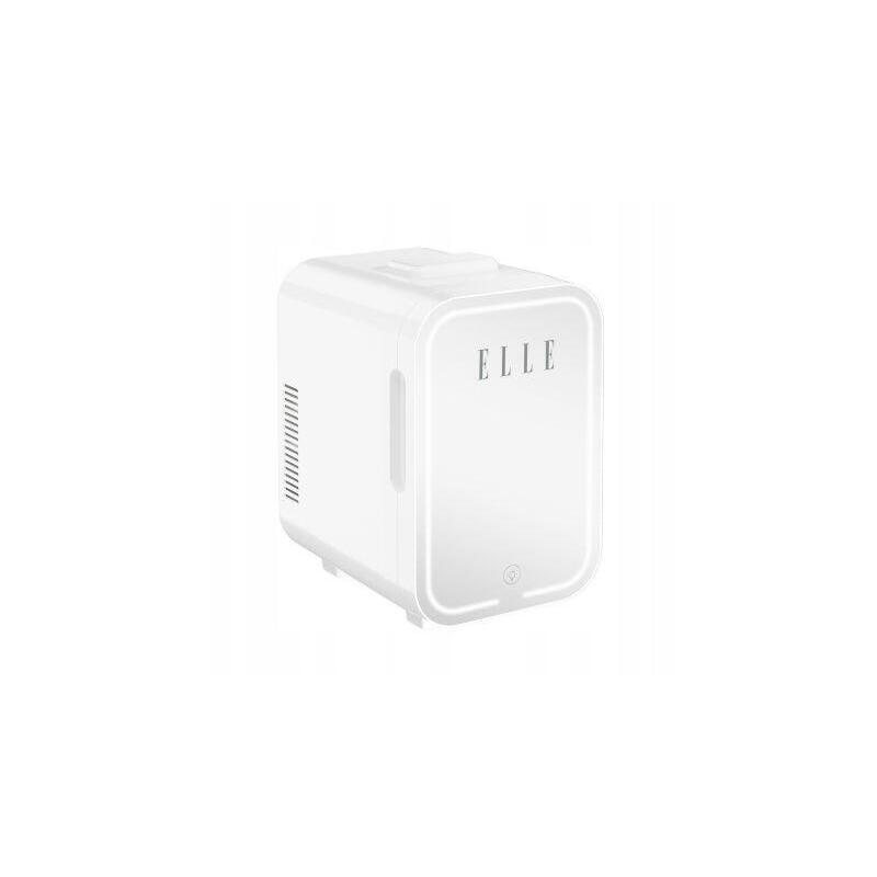 Mininevera Elle De 8 Litros Con Espejo De Maquillaje Led, Blanca