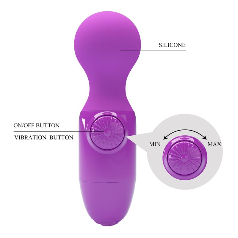 Pretty Love - Mini Masajeador Personal Morado