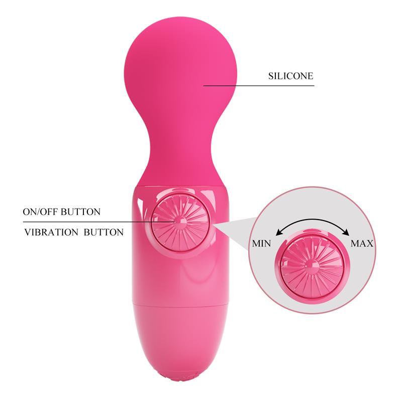 Pretty Love - Mini Masajeador Personal Magenta