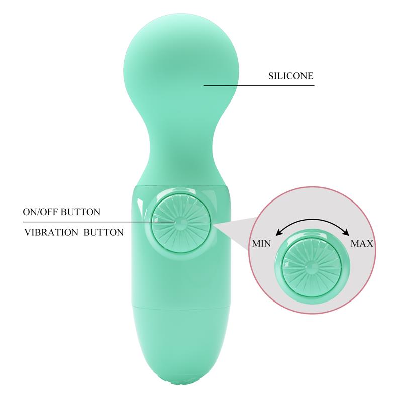 Pretty Love - Mini Masajeador Personal Verde