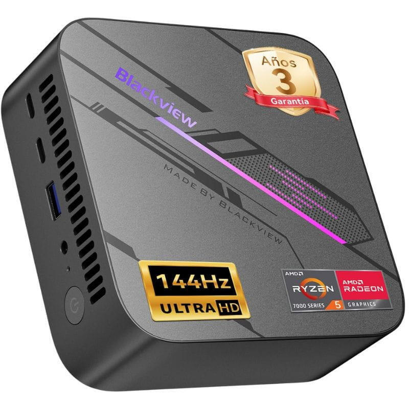 Mini Pc Blackview Mp100 Ryzen 7430u 16 Gb/512 Gb Ssd Wi-Fi 6 Win11 Pro