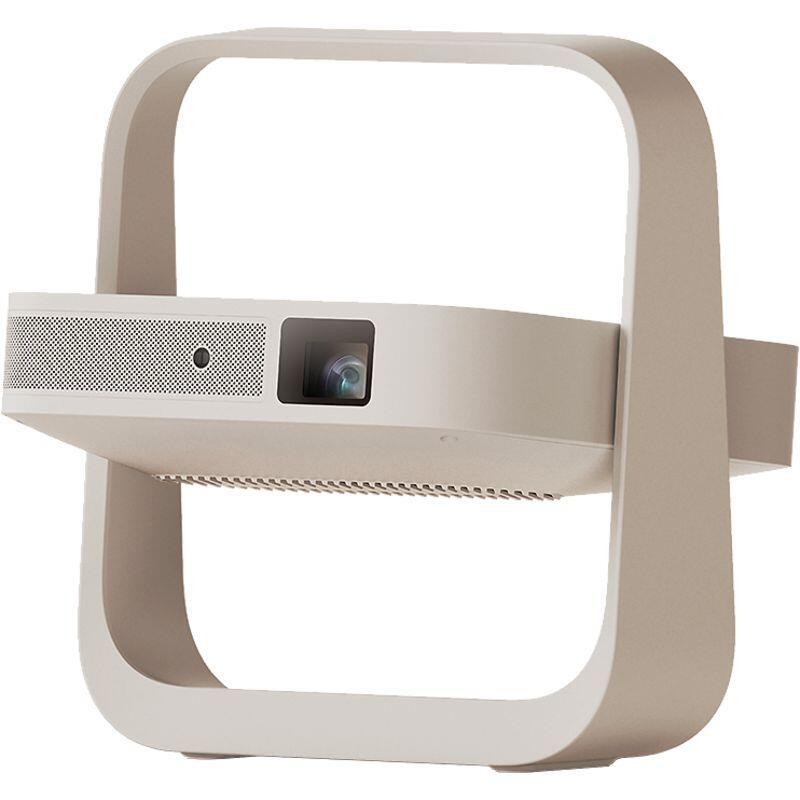 Mini Proyector Xgimi Elfin Flip Plus Full Hd (1920 X 1080) 25000 H Wifi 5 Dolby Digital Plus Enfoque Automático Beige