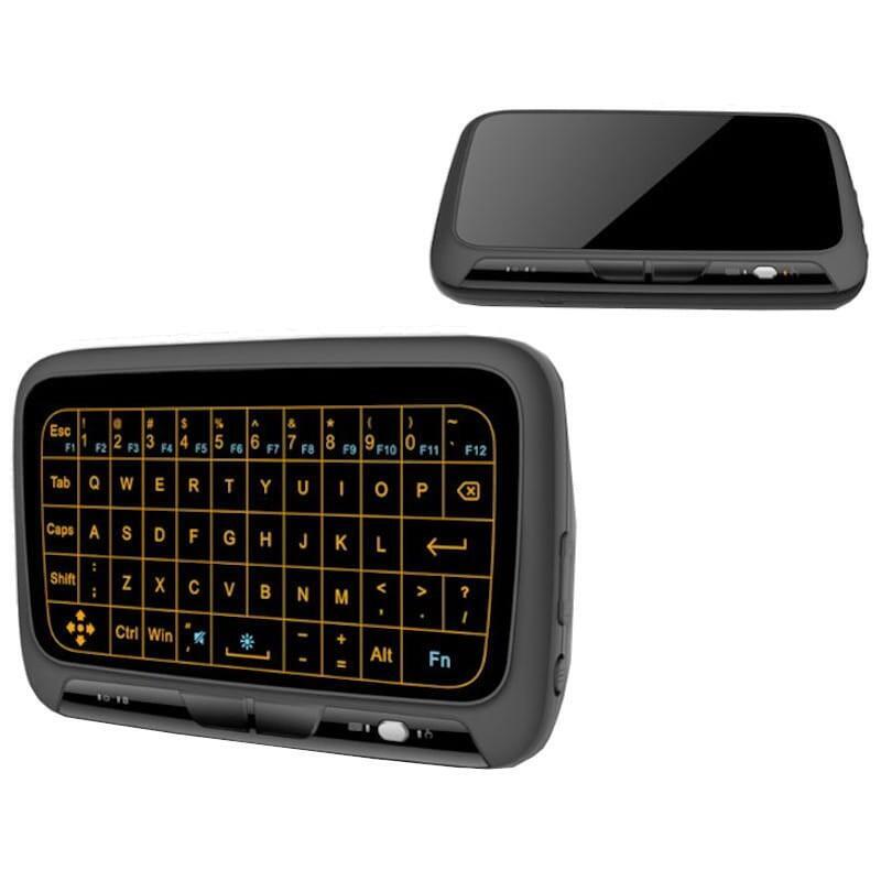 Mini Teclado Ingles Inalámbrico H18 Plus Táctil Retroiluminado