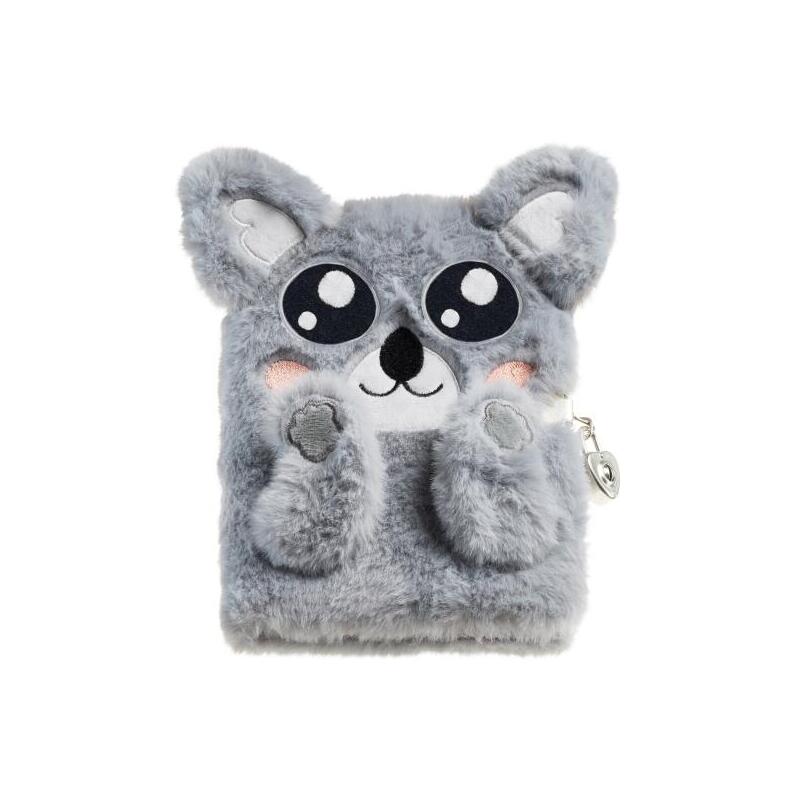 Miquel Rius Back2fun Diario Secreto Peluche Koala - 80 Hojas Rayadas De Papel 80gr - Cierre Con Llave