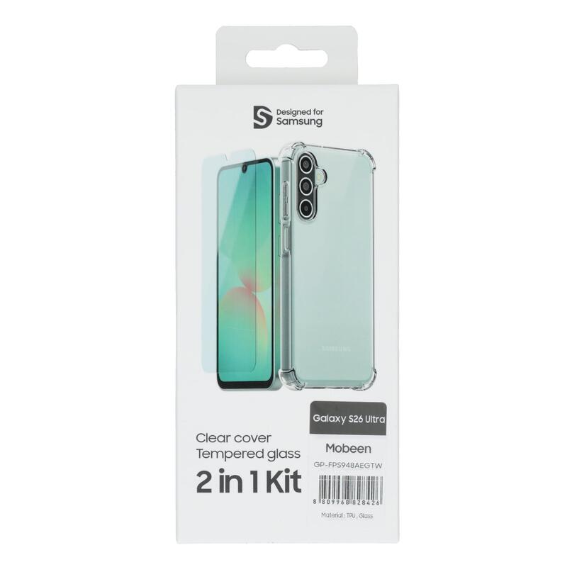 Mobeen Clear Cover + Glass Fr Galaxy S26 Ultra