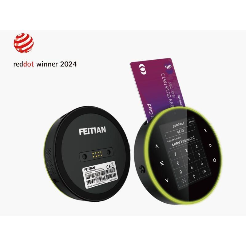 Mobile Pos Terminal Pocket/Payment F360 1+8 Feitian