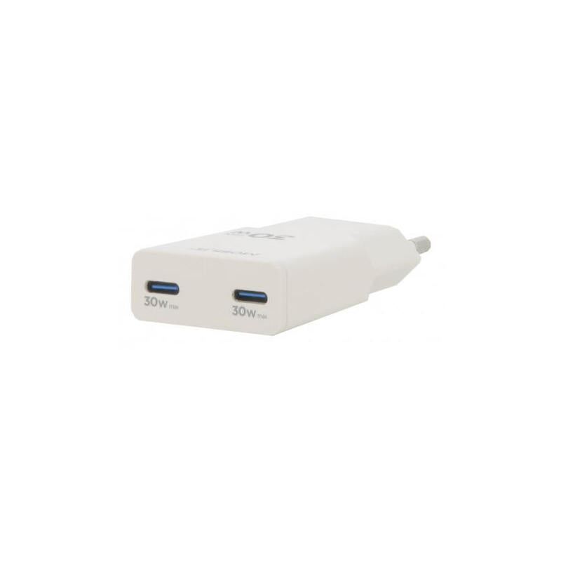 Mobilis Energia Charger 30w Wall Charger Usb-C Blanco