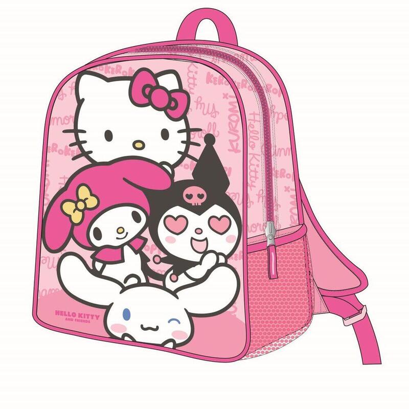 Mochila 3d Hello Kitty And Friends 30cm