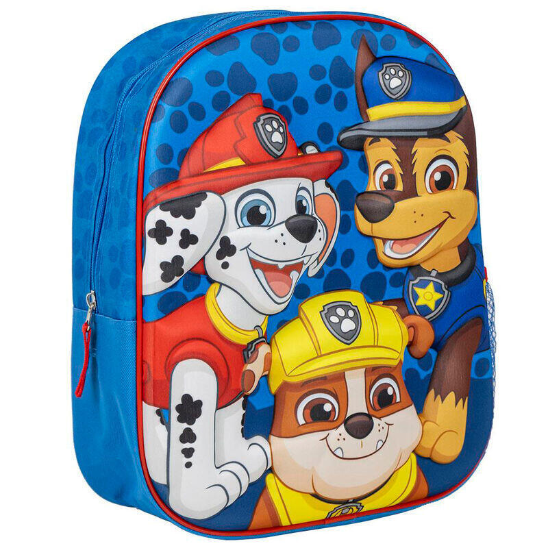 Mochila 3d Patrulla Canina Paw Patrol 31cm