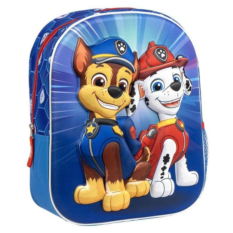 Mochila 3d Patrulla Canina Paw Patrol 31cm