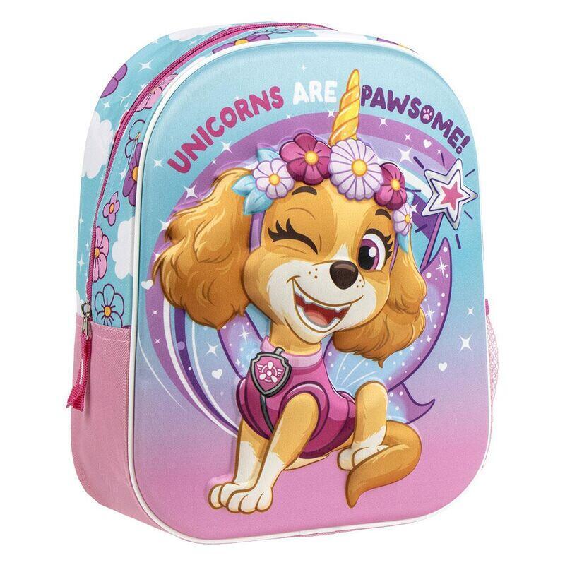 Mochila 3d Skye Patrulla Canina Paw Patrol 31cm