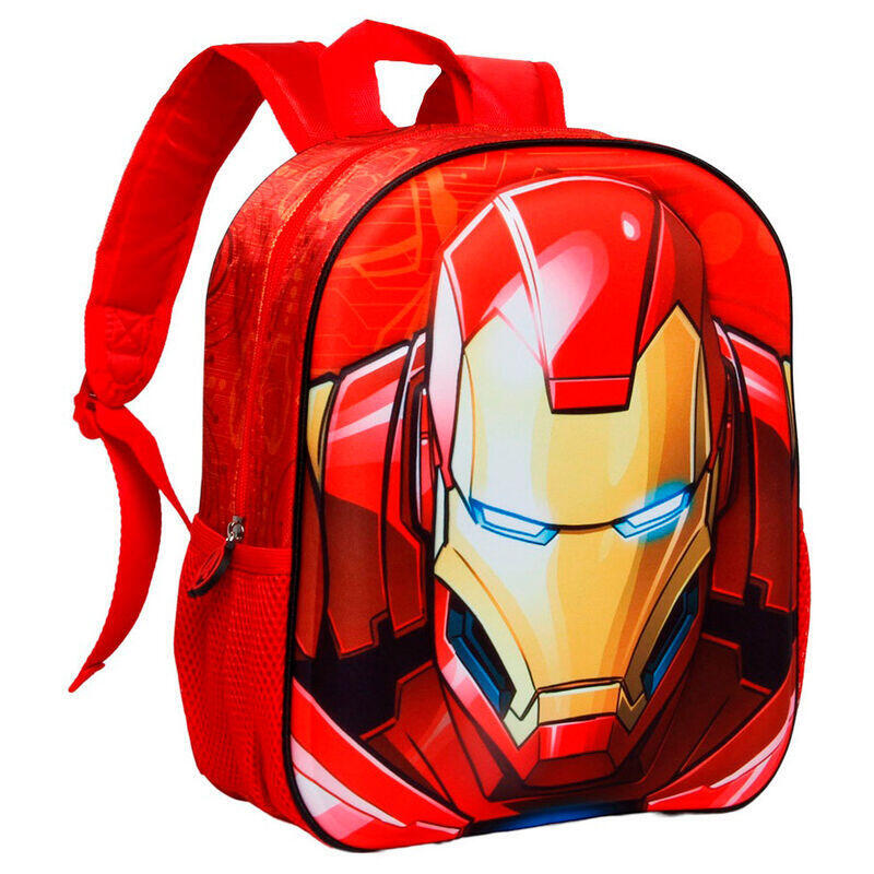 Mochila 3d Stark Iron Man Marvel 31cm