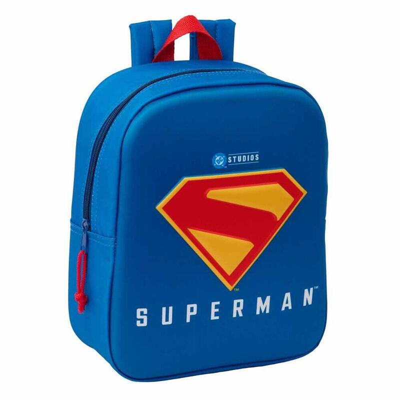 Mochila 3d Superman Dc Comics 27cm