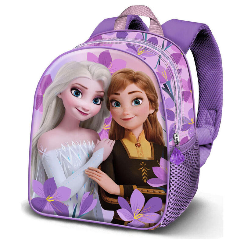 Mochila 3d Violet Frozen Disney 31cm
