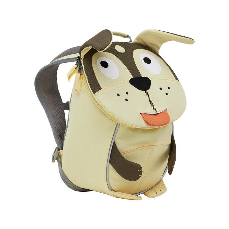 Mochila Affenzahn Little Friend Tonie Dog, (Amarillo Claro/Marrón) Afz-Tos-001-101