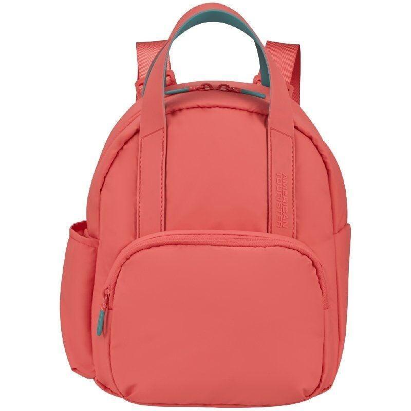 Mochila American Tourister Puffypop S Capacidad 8.5l Coral
