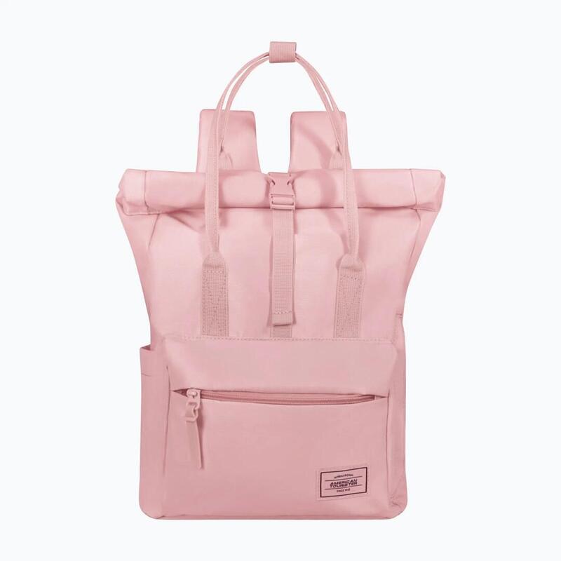 Mochila American Tourister Urban Grooves Pastels Con Cierre Enrollable En Rosa Pastel
