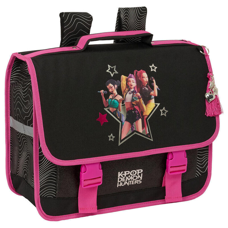 Mochila Cartera Energy Kpop Demon Hunters 40cm