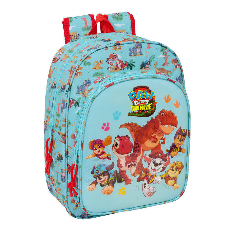 Mochila Dino Rescue Patrulla Canina Paw Patrol 34cm Adaptable
