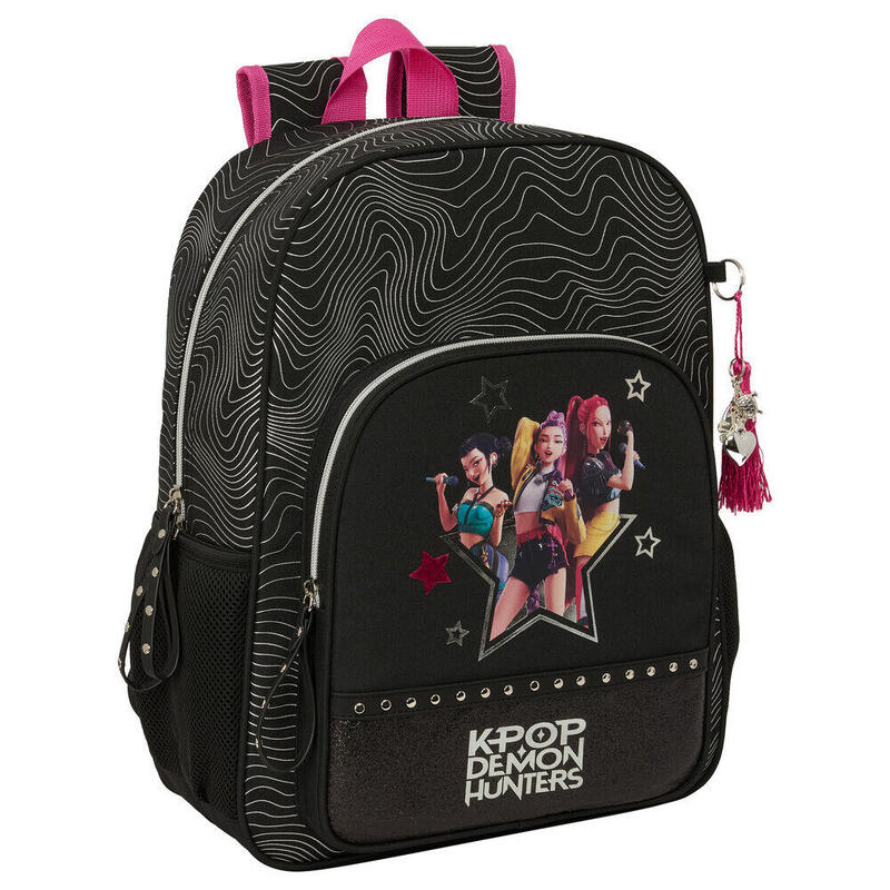 Mochila Energy Kpop Demon Hunters 42cm Adaptable