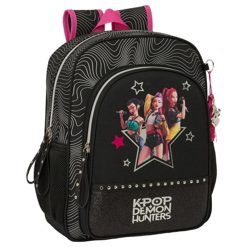 Mochila Energy Kpop Demon Hunters Adaptable 38cm