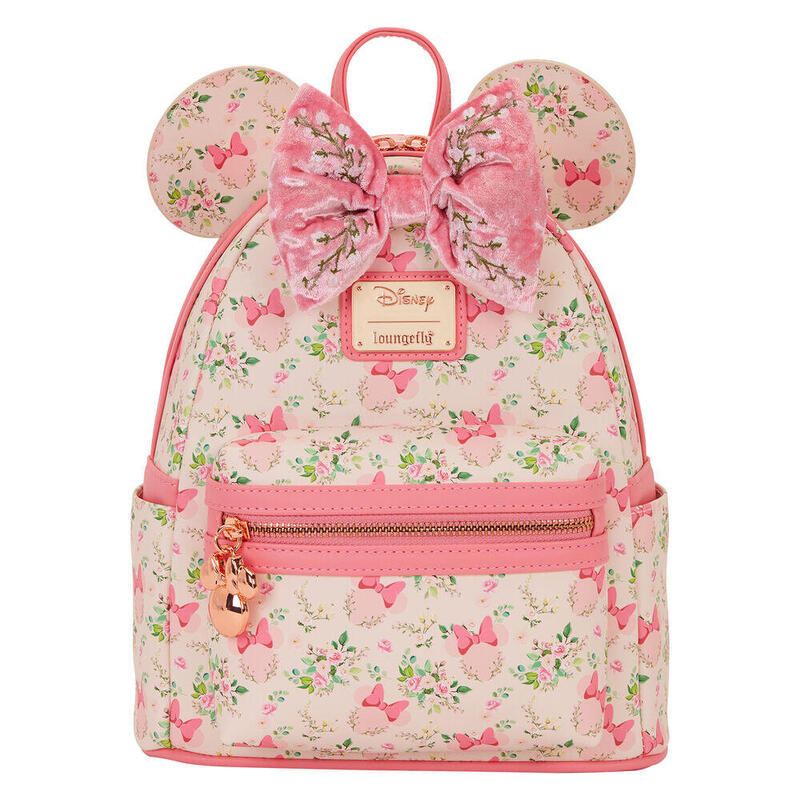 Mochila Floral Minnie Disney Loungefly