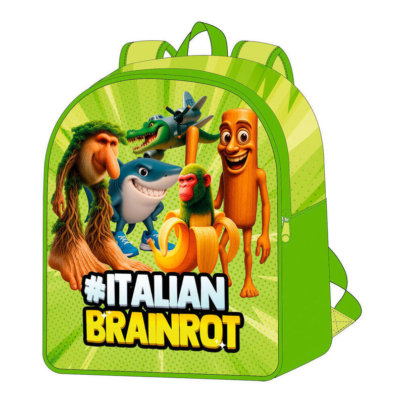 Mochila Italian Brainrot 28cm