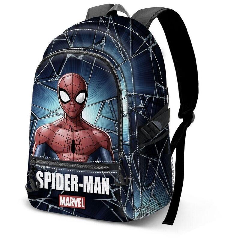 Mochila Maximum Spiderman Marvel 44cm Adaptable