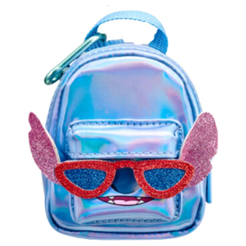 Mochila Mini Con Accesorios Stitch Disney