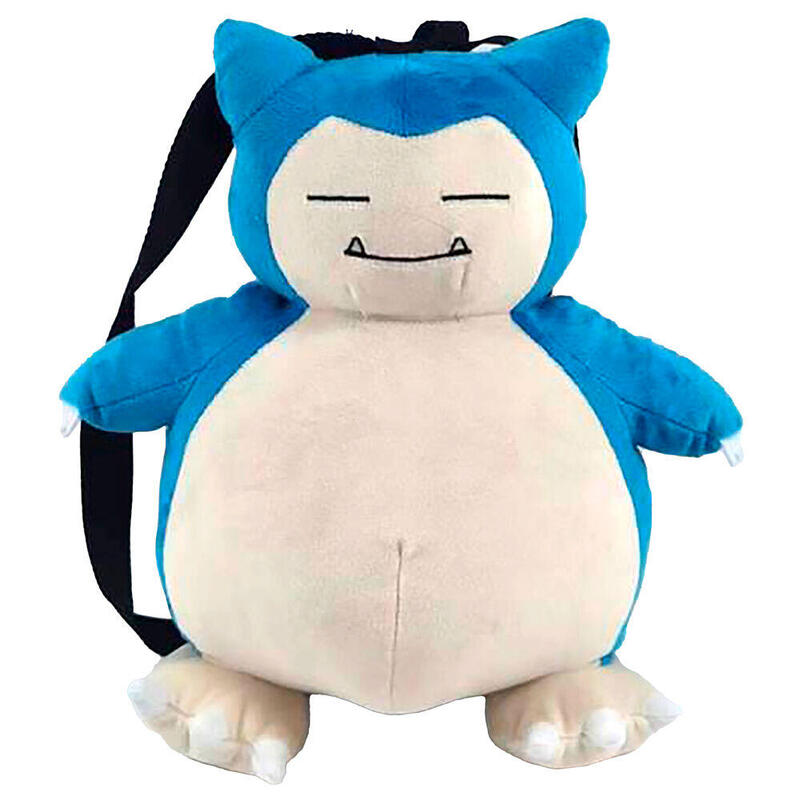 Mochila Peluche Snorlax Pokemon 29cm