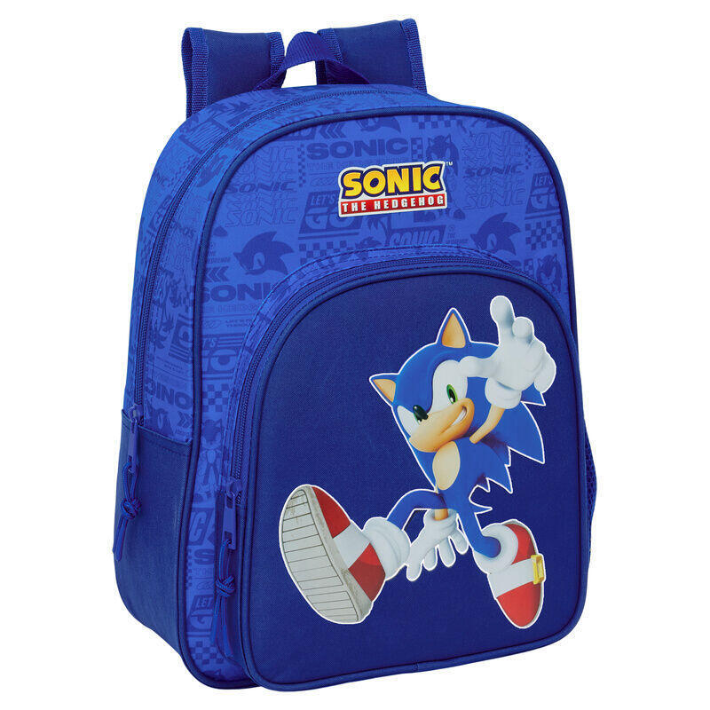 Mochila Sonic The Hedgehog 34cm Adaptable