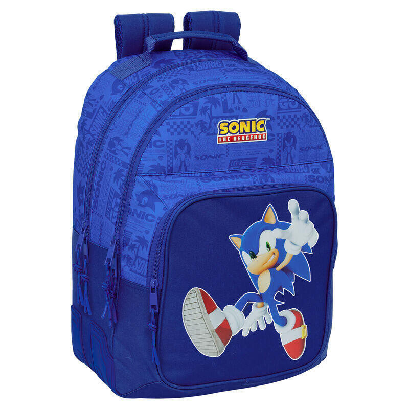 Mochila Sonic The Hedgehog 42cm Adaptable