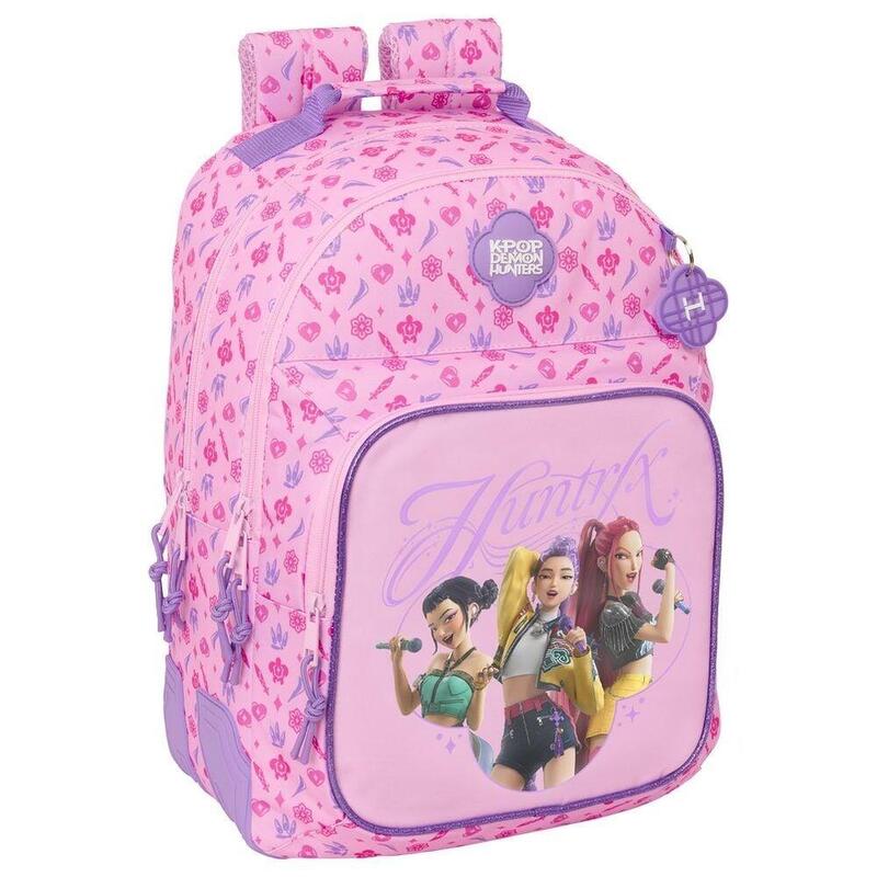 Mochila Stage Kpop Demon Hunters 42cm Adaptable