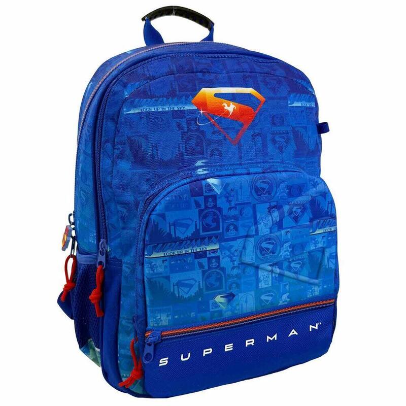 Mochila Superman Dc Comics 43cm Adaptable