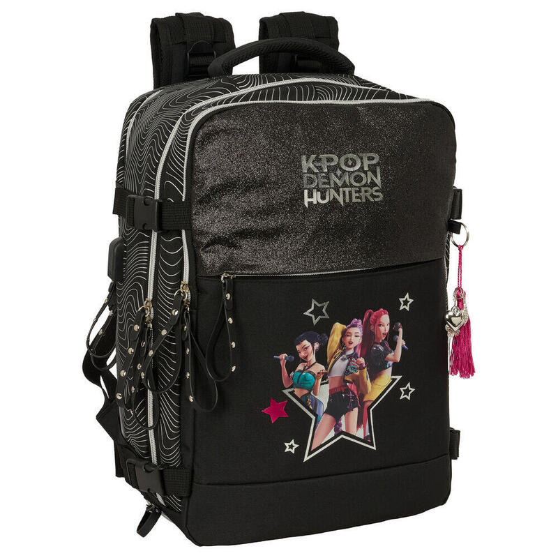 Mochila Viaje Cabina Energy Kpop Demon Hunters 44cm
