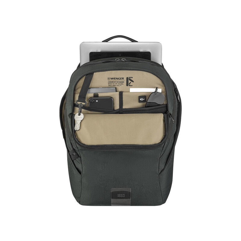 Mochila Wenger Mx Eco Light 16" Y Tablet 10" Charcoal