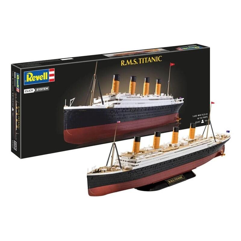 Model De Plástico Statek Rms Titanic Ec Multicolor 1:600