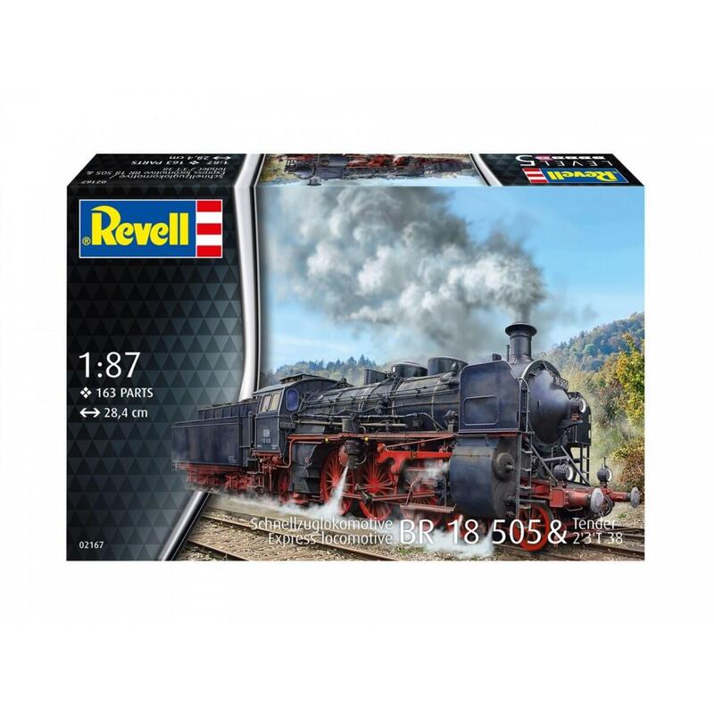 Model Para Sklejania Lokomotywa Express Locomotive Br18 1/87