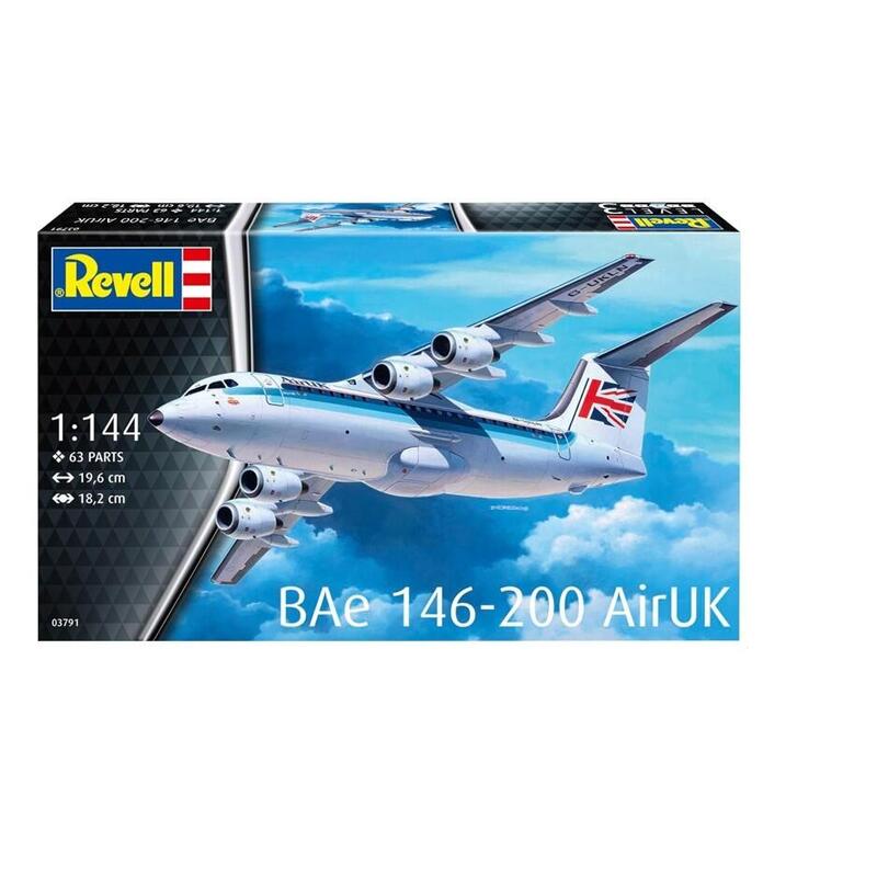Model Plastikowy Bae 146 Rj85 1/144