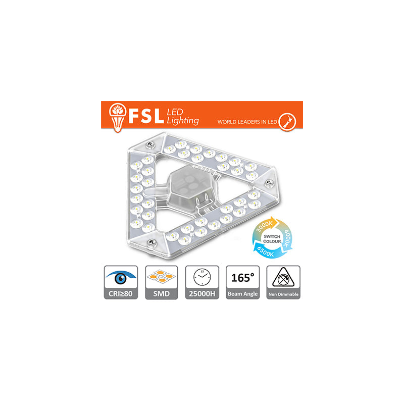 Módulo Led Magnético 25w 2200lm 3/4/5.7k Ø203