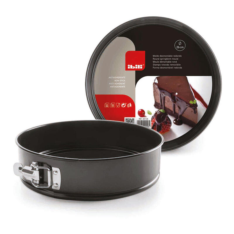 Molde Desmontable Redondo Moka, Ø24cm, 820124 Ibili