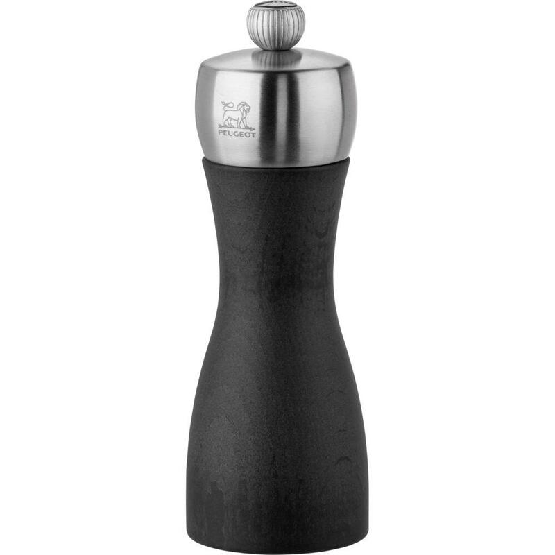 Molinillo De Pimienta Peugeot Fidji 15 Cm Grafito En Madera Y Acero Inoxidable