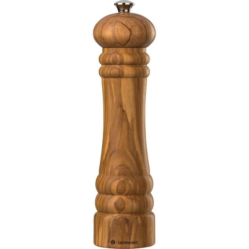 Molinillo De Pimienta Zassenhaus Berlin Madera De Olivo 24 Cm