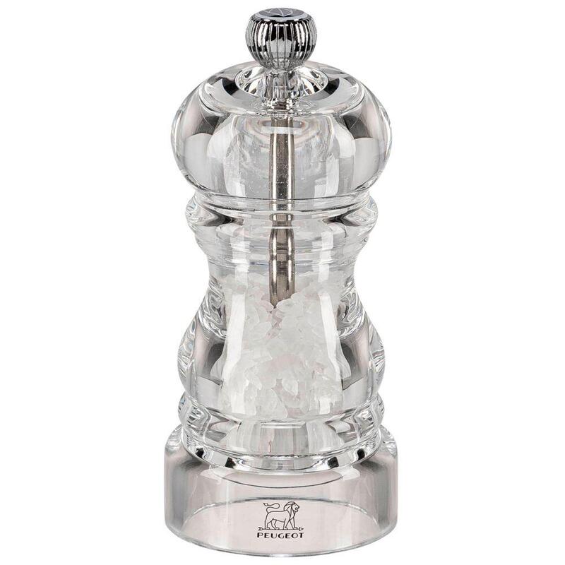 Molinillo De Sal Peugeot Nancy Acrílico Transparente 12 Cm