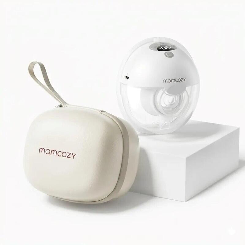 Momcozy M5 Breast Pump With App Control Single Set Gray