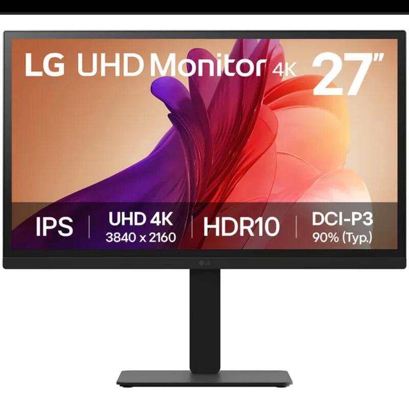 Monitor Desprecintado Lg 27ba45u-B 27" 4k Ultra Hd Hdr10 Negro