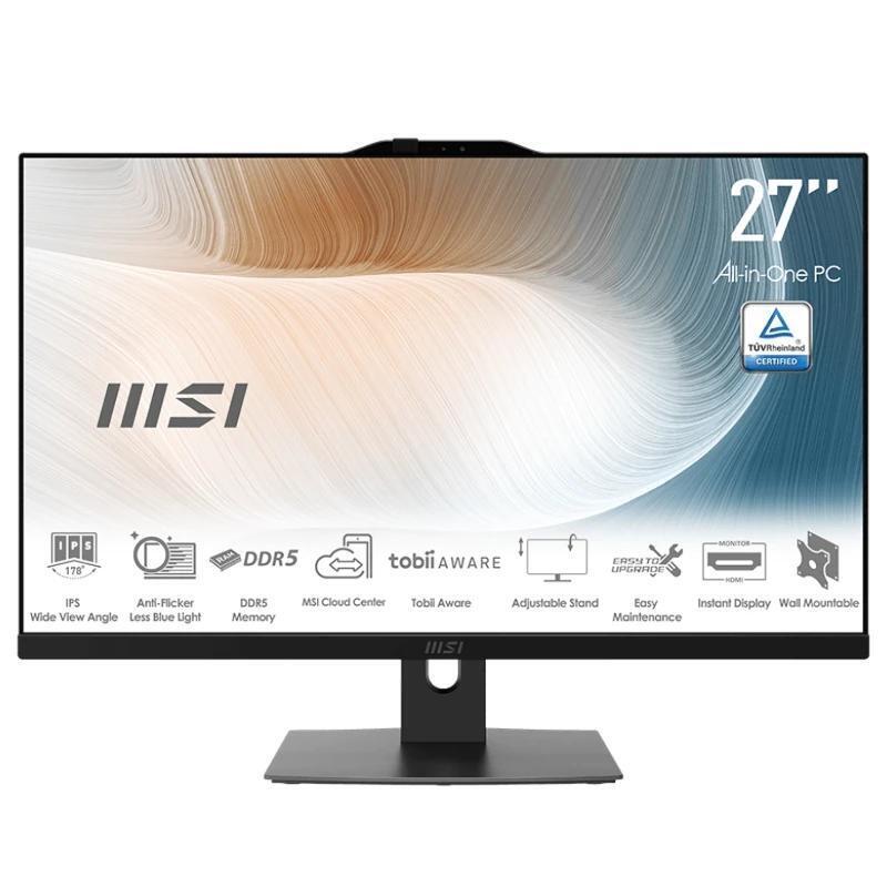 Monitor Msi 27" Am272p-1097xes I5-120u 16gb 500 Dos Negro