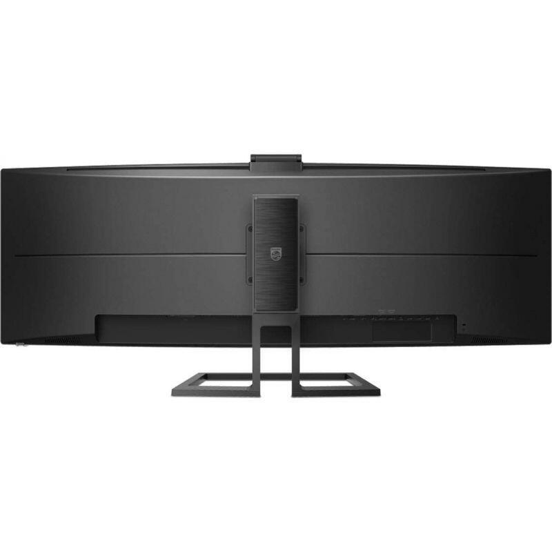 Monitor Phlips 49 5k-Uhd Ultra Panoramico Webcam Integrada Usb-C Hdmi Dp Hub Usb Kvm-Integrado