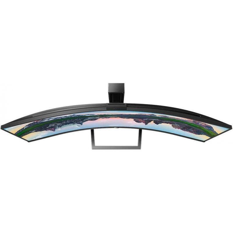 Monitor Phlips 49 5k-Uhd Ultra Panoramico Webcam Integrada Usb-C Hdmi Dp Hub Usb Kvm-Integrado