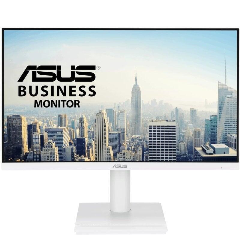 Monitor Profesional Asus Va249qgs-W 23.8' Full Hd Multimedia Regulable En Altura Blanco